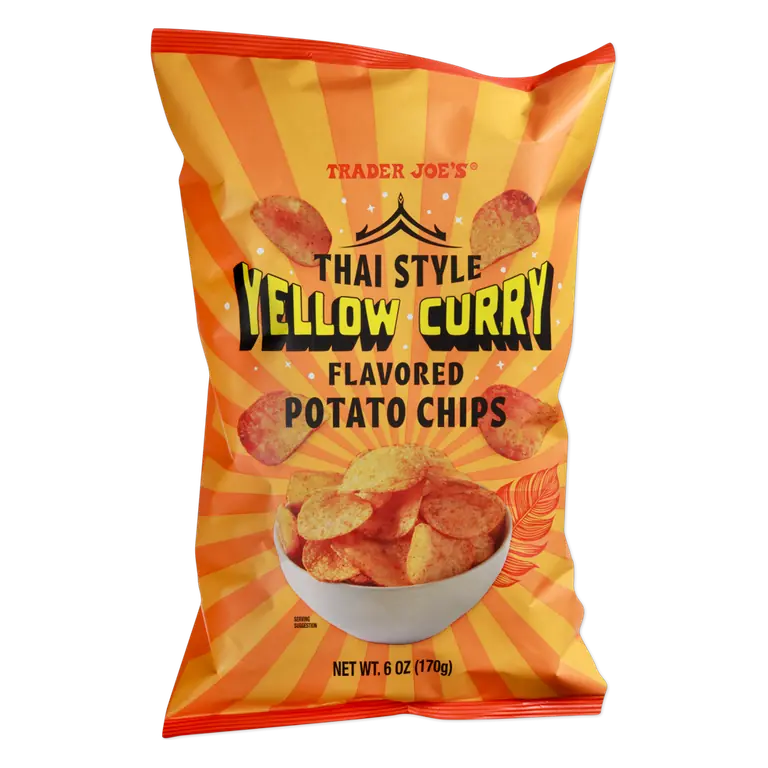 Thai Style Yellow Curry Flavored Potato Chips