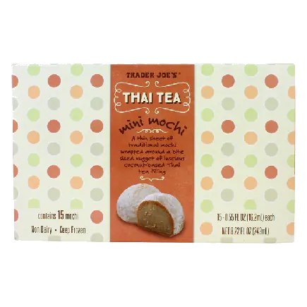 Thai Tea Mini Mochi