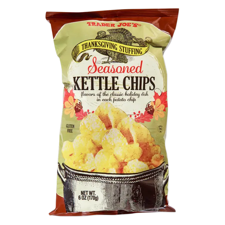 Thanksgiving Stuffing Seasoned Kettle Chips