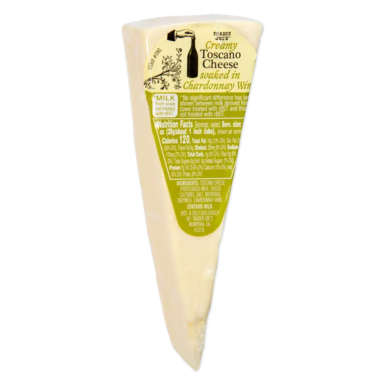 Toscano Cheese Soaked in Chardonnay Wine