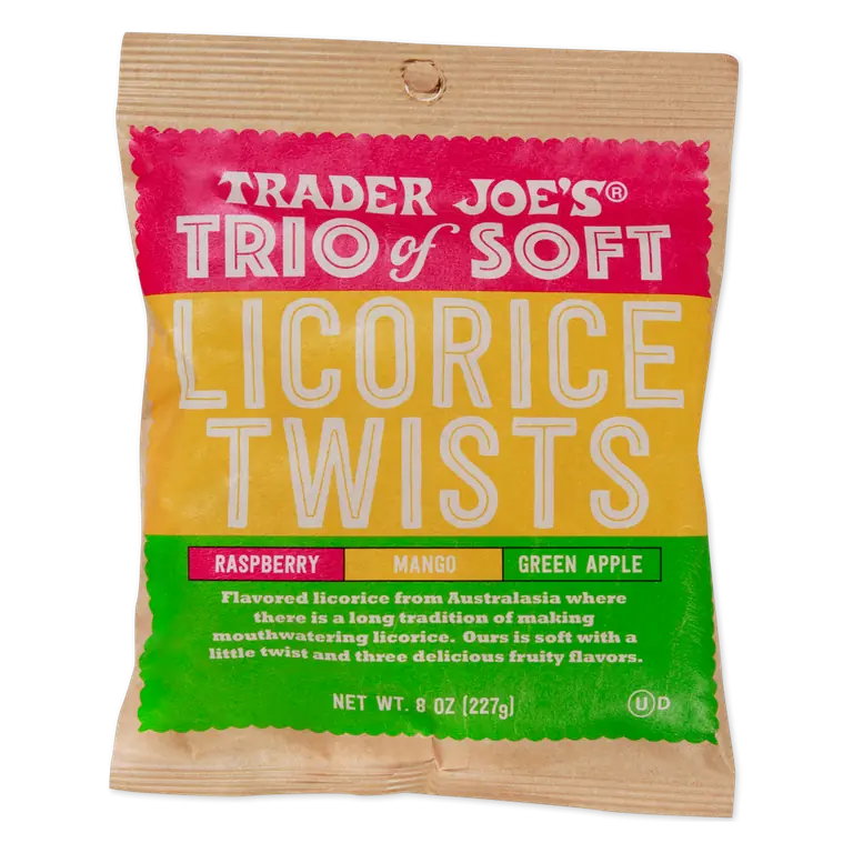 Trio of Soft Licorice Twists