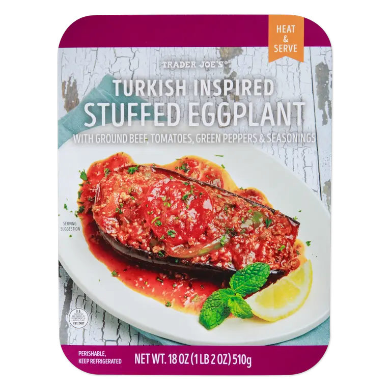 Turkish Inspired Stuffed Eggplant