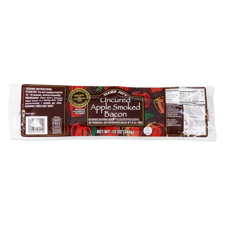 Uncured Apple Smoked Bacon
