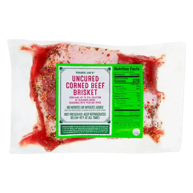 Uncured Corned Beef Brisket