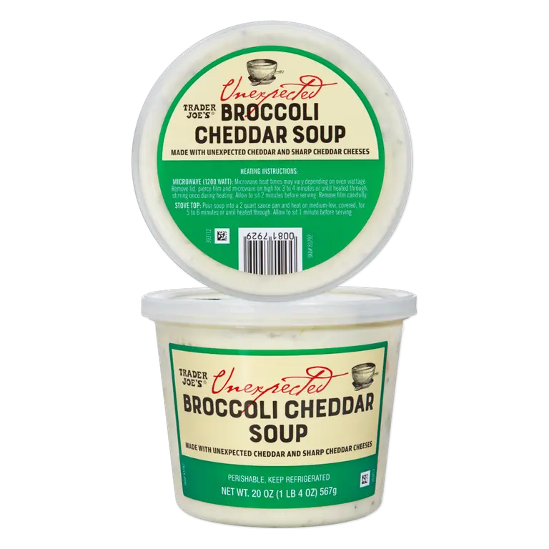Unexpected Broccoli Cheddar Soup
