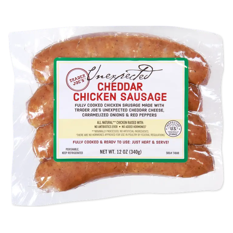 Unexpected Cheddar Chicken Sausage