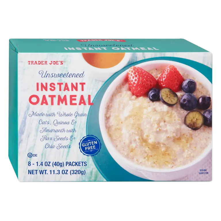 Unsweetened Instant Oatmeal