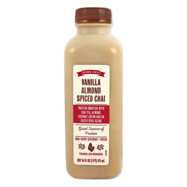 Vanilla Almond Spiced Chai Protein Smoothie