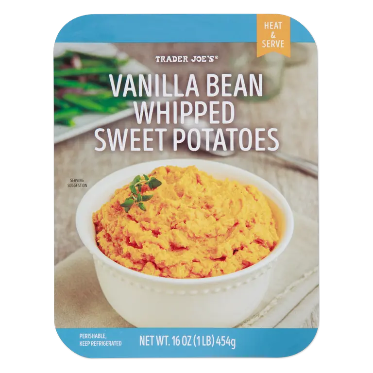 Vanilla Bean Whipped Sweet Potatoes