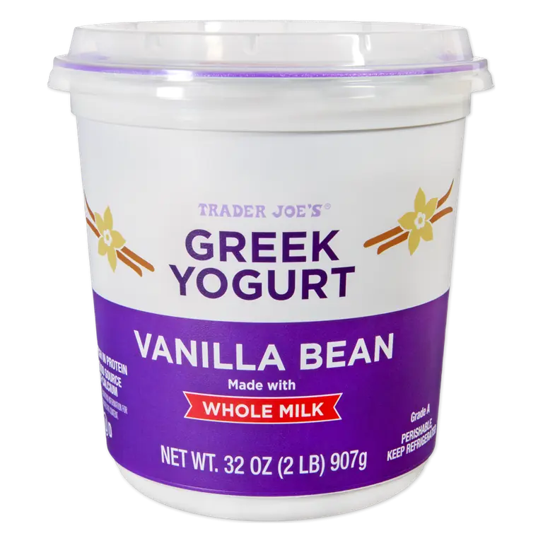 Vanilla Bean Whole Milk Greek Yogurt