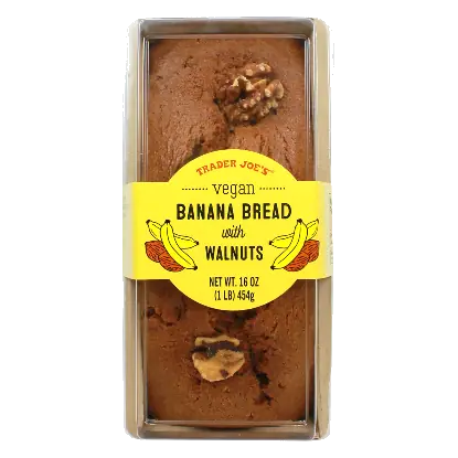 Vegan Banana Bread with Walnuts