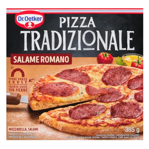 Dr. Oetker Tradizionale Frozen Pizza Salami Mozzarella 385 g