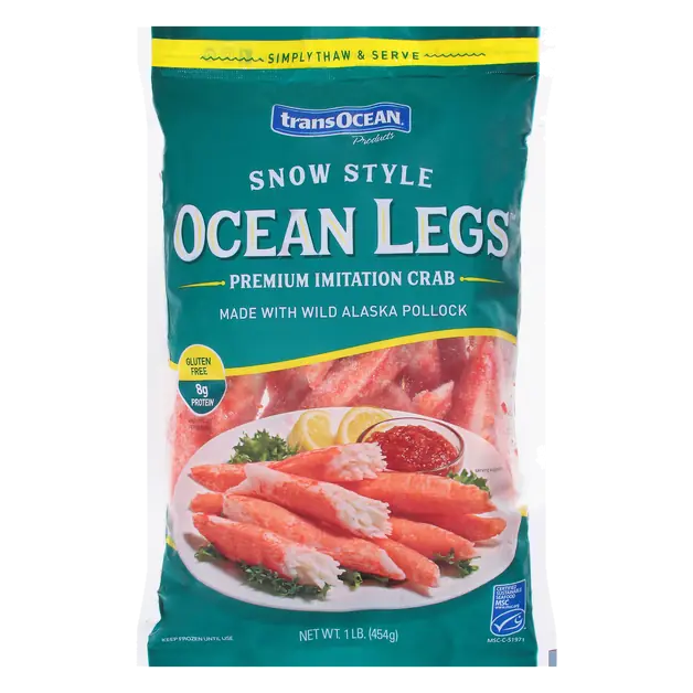Snow Style Ocean Legs Premium Imitation Crab Frozen
