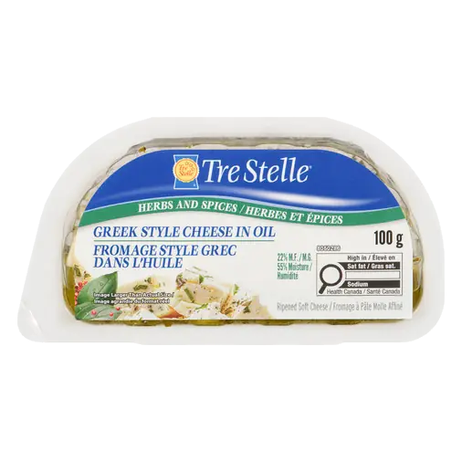 Feta Cheese In Oil With Herb And Spices 100 g