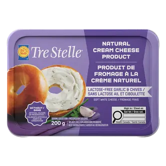Lactose-Free Cream Cheese Garlic and Chives 200 g