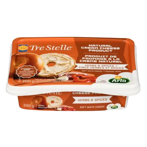 Natural Cream Cheese Herbs & Spices 200 g