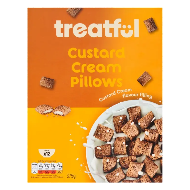 Custard Cream Pillows 375g