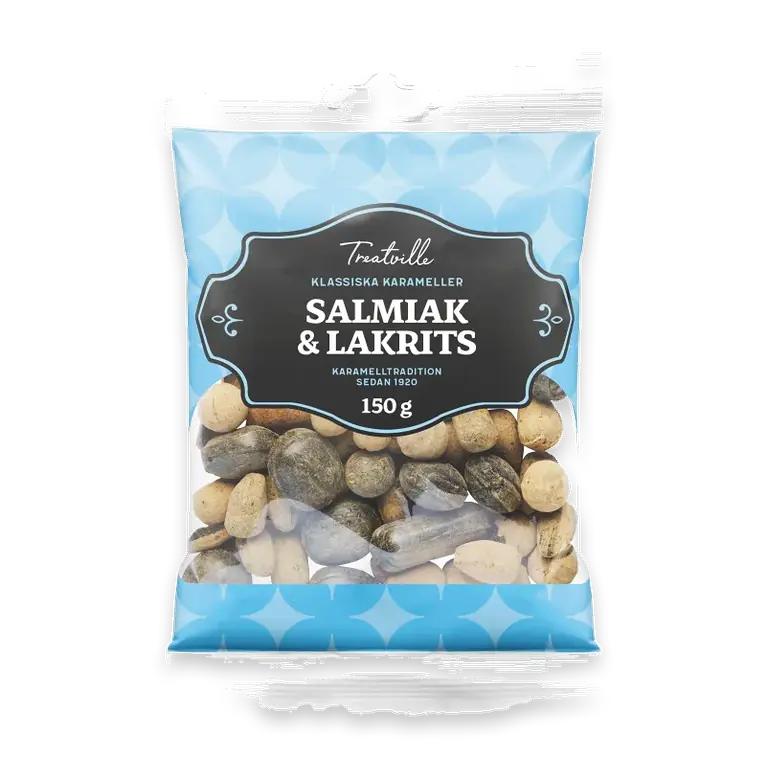 Karameller Salmiak Lakrits 150g
