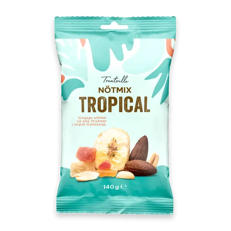 Nötmix Tropical 140g