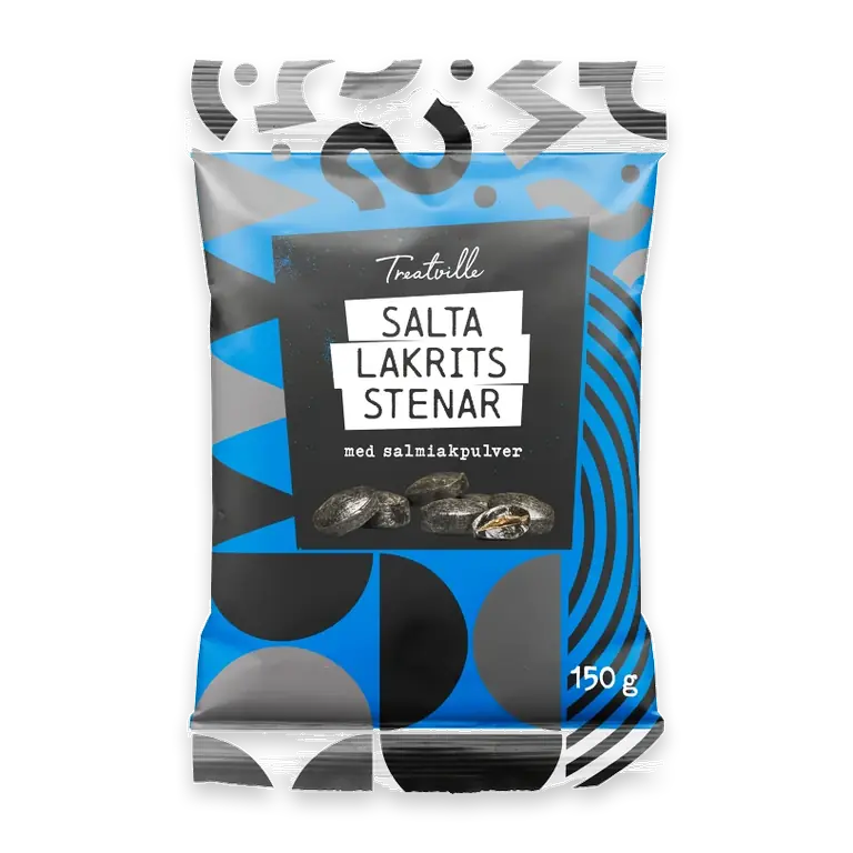 Salta Lakritsstenar 150g