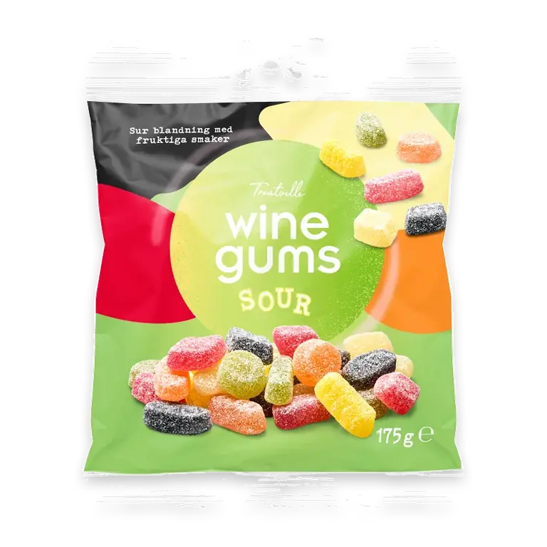 Vingummin Sour 175g