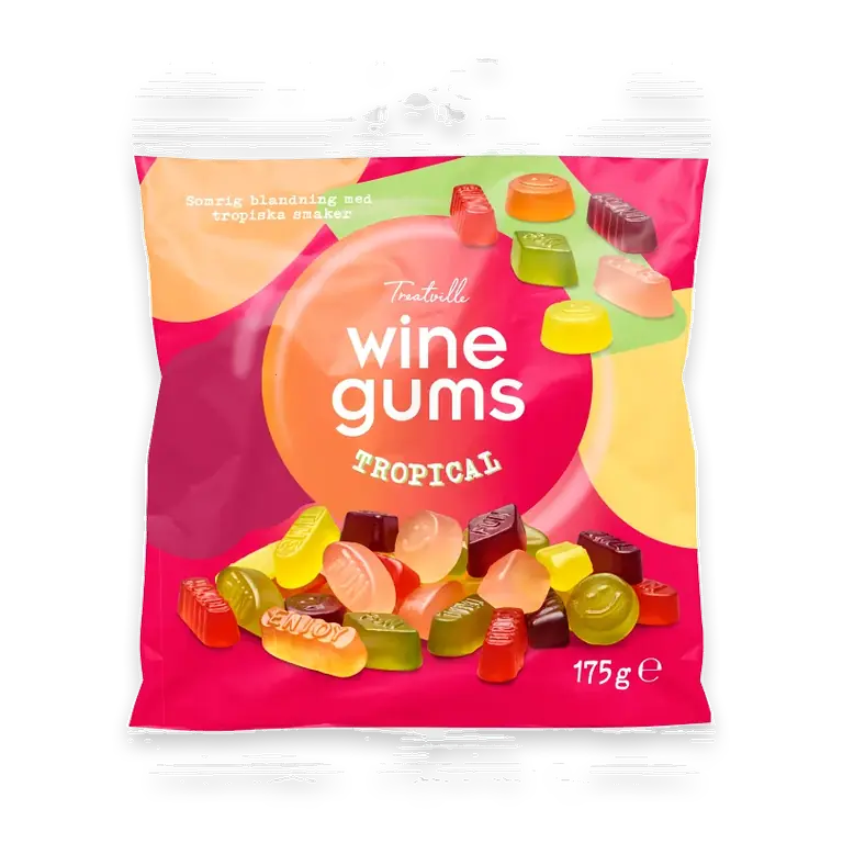 Vingummin Tropical 175g