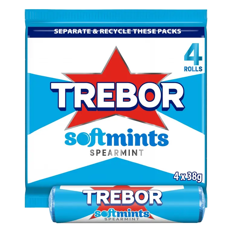 Softmints Spearmint 4 Rolls