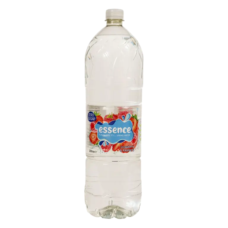 Essence Strawberry & Raspberry Flavoured Still Spring Water 2 Litre