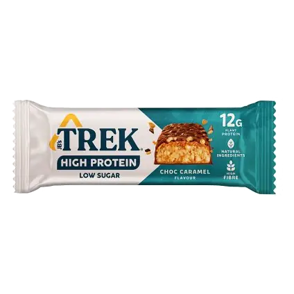High Protein Low Sugar Choc Caramel Bar