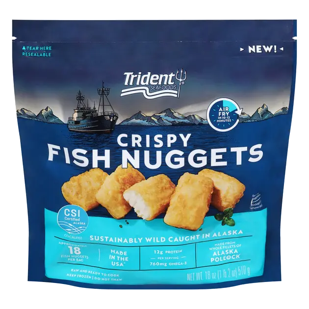 Trident Seafoods Crispy Fish Nuggets 18 oz