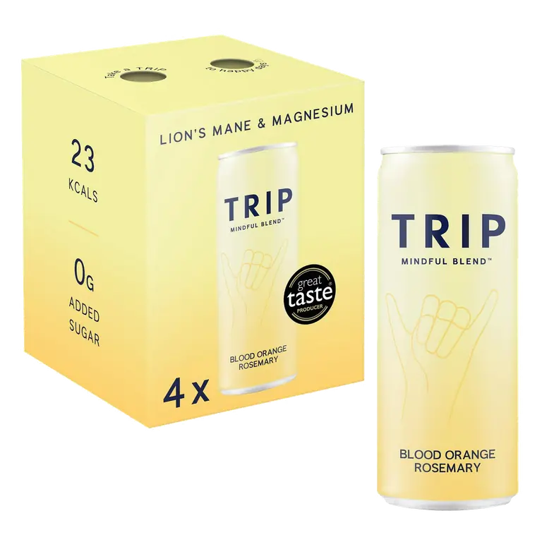 4 x 250ml Blood Orange Sparkling Drink