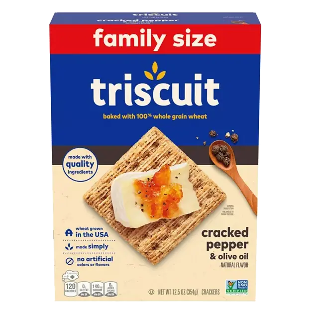 Crackers, Cracked Pepper & Olive Oil, Party Pack
