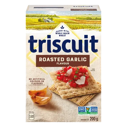 Crackers Roasted Garlic 200 g