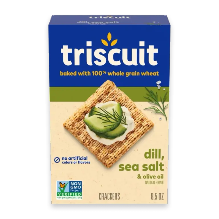Dill Sea Salt & Olive Oil Whole Grain Wheat Crackers