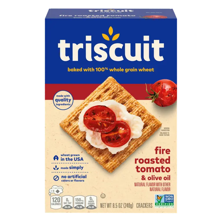 Fire Roasted Tomato & Olive Oil Flavor Crackers
