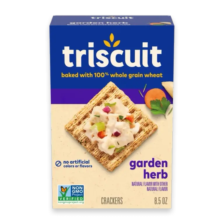 Garden Herb Whole Grain Wheat Crackers