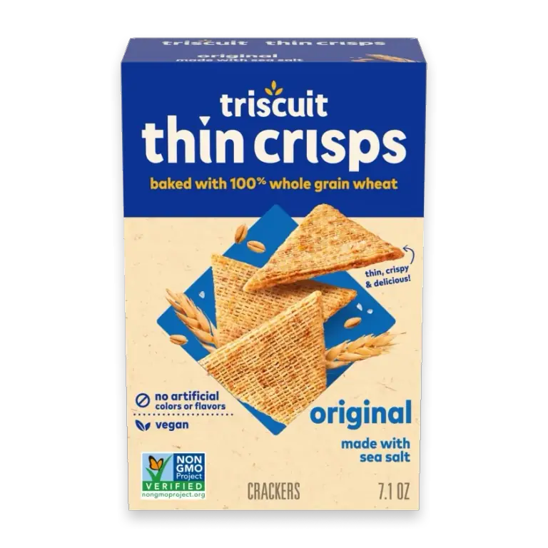Thin Crisps Original Whole Grain Wheat Vegan Crackers
