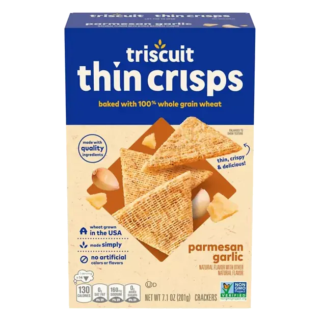 Thin Crisps Parmesan Garlic Crackers