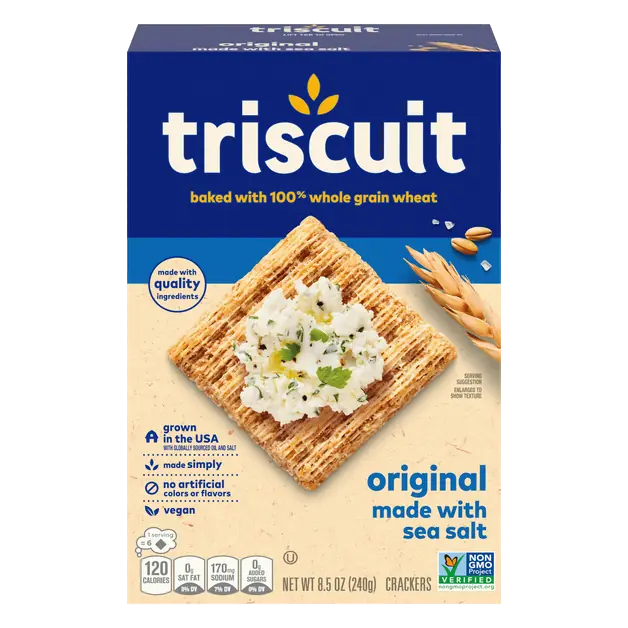 Vegan Original with Sea Salt Whole Grain Wheat Crackers