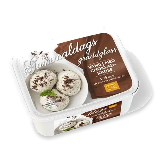 Chokladkross Glass