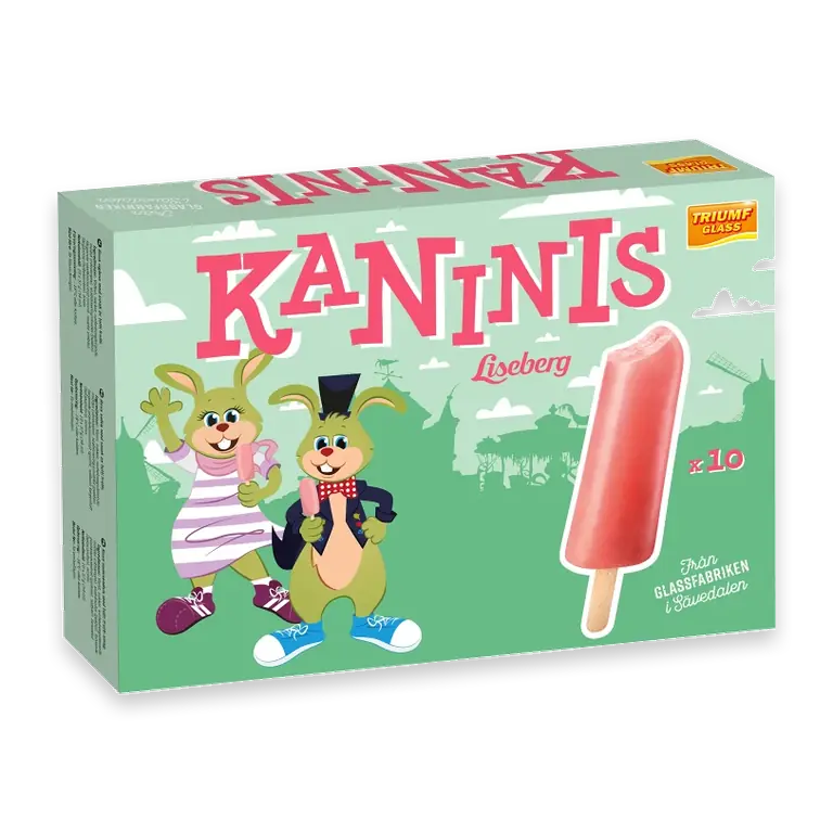 Isglass Kaninis Tuttifrutti 10-p