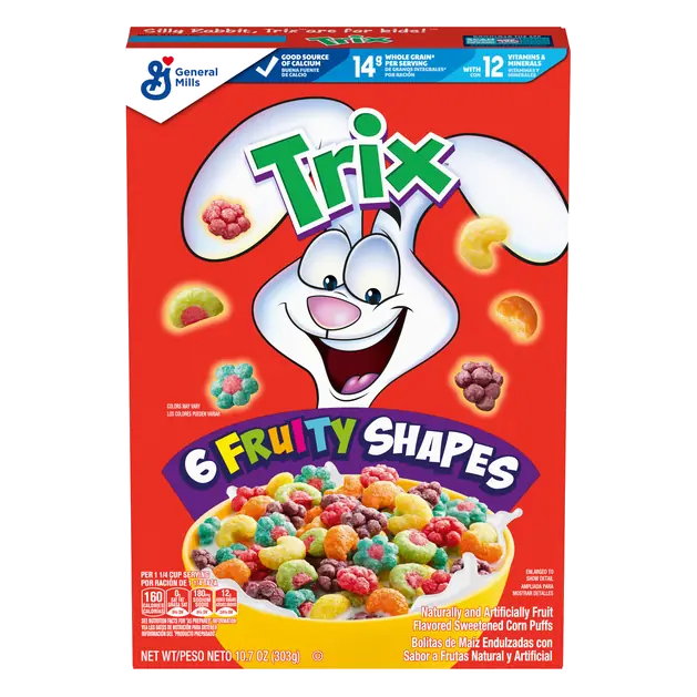 Fruity Shapes Corn Puffs Cereal