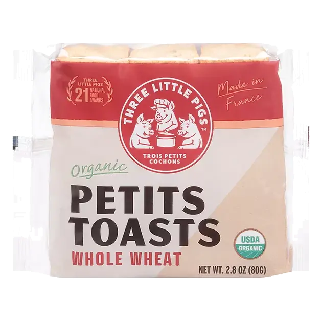 Organic Whole Wheat Petits Toasts