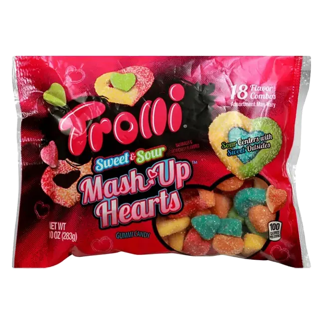Gummi Candy, Mash-Up Hearts, Sweet & Sour