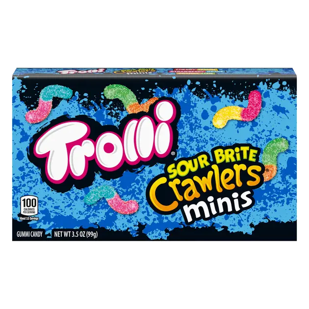 Sour Brite Crawlers Minis Gummi Candy