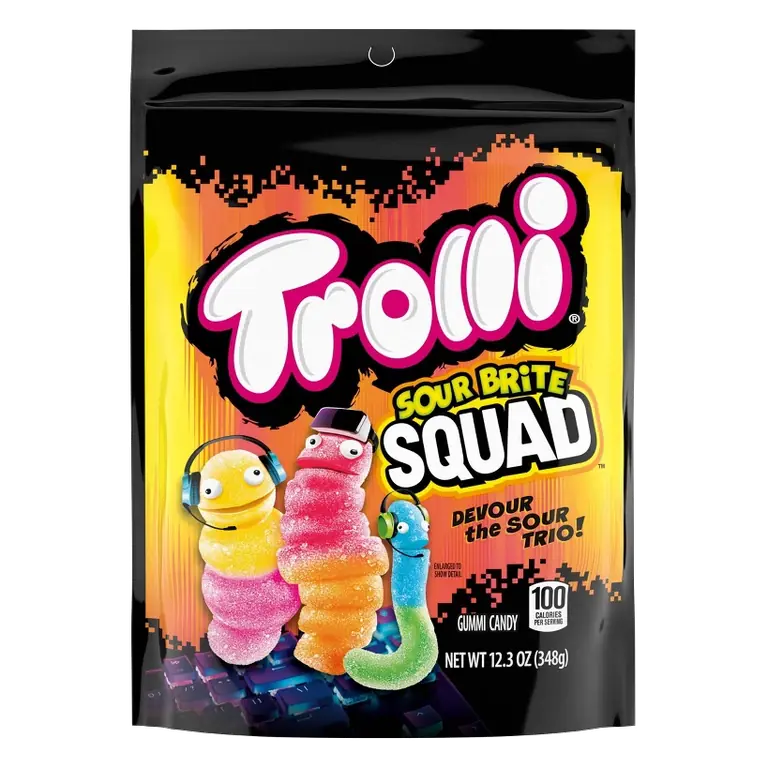Trolli Sour Brite Squad Candy, 12.3oz