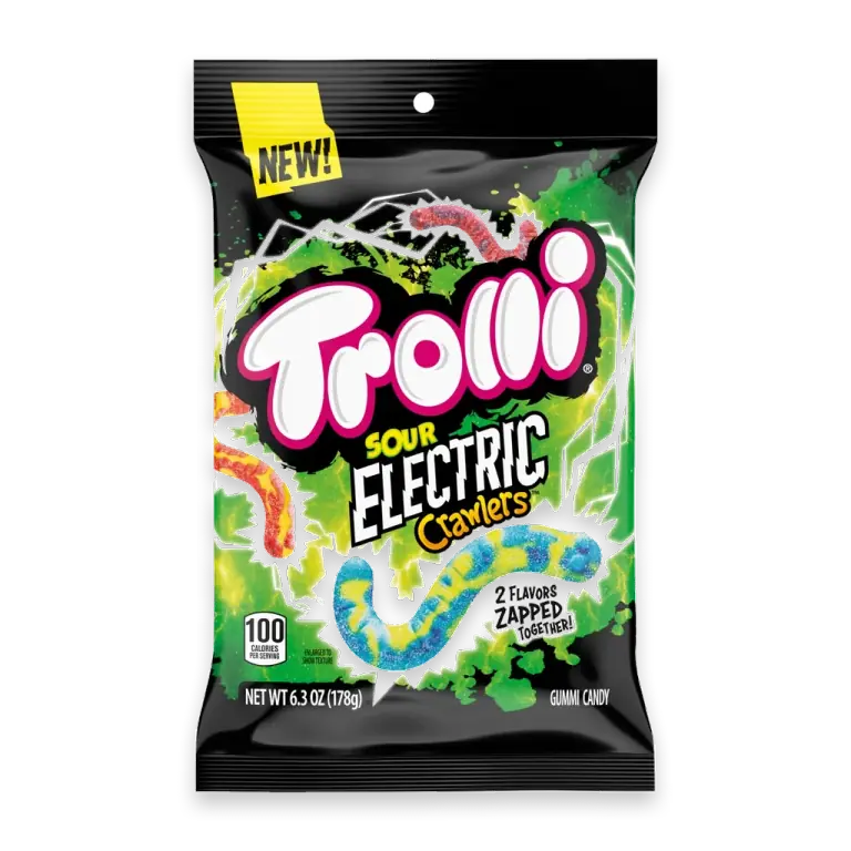 Sour Electric Crawlers Candy Bag