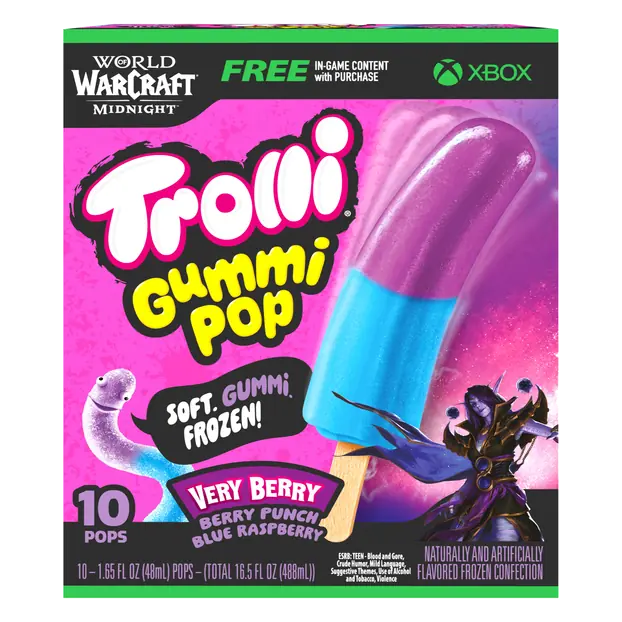 Very Berry Gummi Pops - 10 ct Frozen