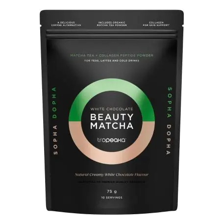 X Sopha Dopha White Chocolate Beauty Matcha