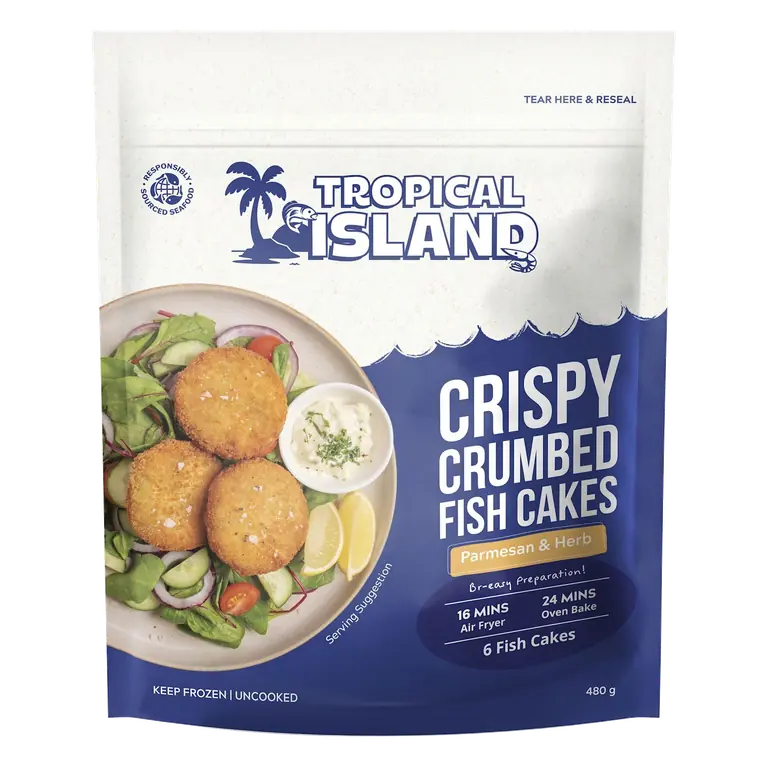 Crispy Crumbed Fish Cakes